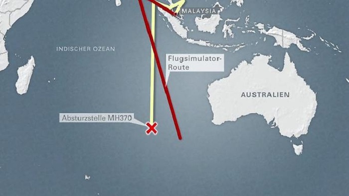 MH370 stürzte wohl steuerlos ins Meer