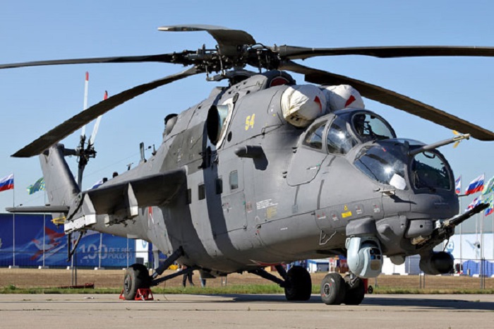 Mi-35-Hubschrauber greifen IS-Ziele im Irak an - VIDEO    