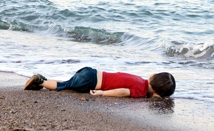 Syrian toddler Aylan Kurdi on final journey to city he fled from