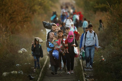 Les migrants continuent d`arriver en Grèce