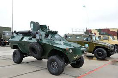 Kazakhstan to sell military vehicles to Azerbaijan