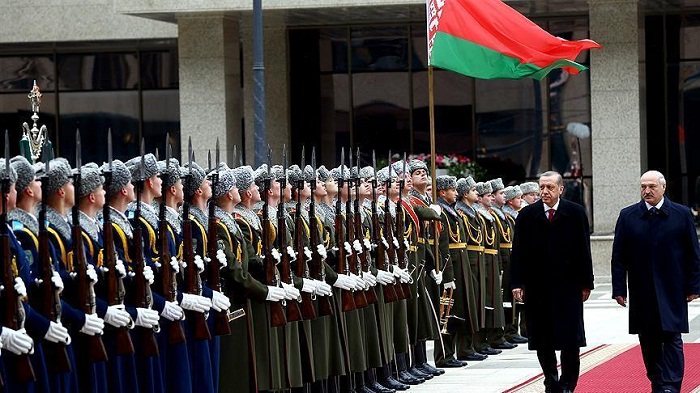 Loukachenko reçoit Erdogan à Minsk