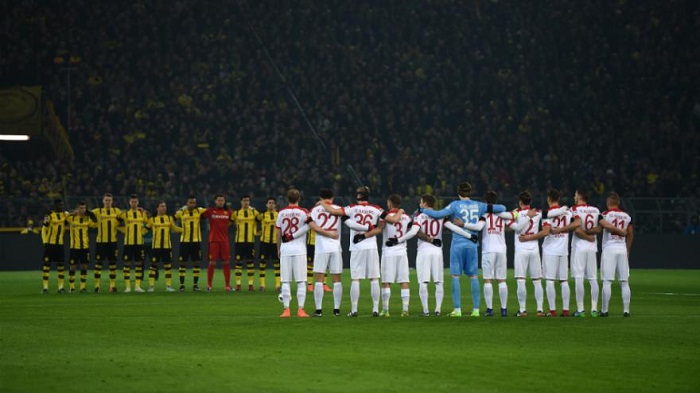 Une minute de silence observée dans les stades allemands