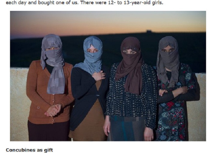 So brutal gehen IS-Terroristen mit ihren Sex-Sklavinnen um