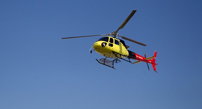 Helicóptero cae a un lago en provincia rusa de Leningrado