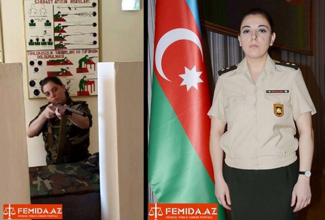  `Döyüşə hazıram...`- Hərbçi xanımla müsahibə