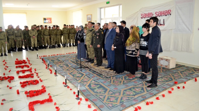 Silahlı Qüvvələrdə Xocalı anılıb