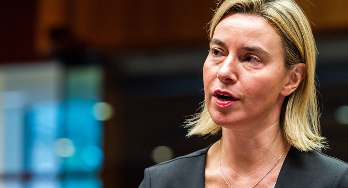 Mogherini convoca a embajadores de la UE en Ankará a raíz de detención de diputados