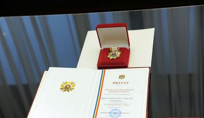 Moldovan gov`t posthumously awards Azerbaijani man for fighting separatists in Transnistria 