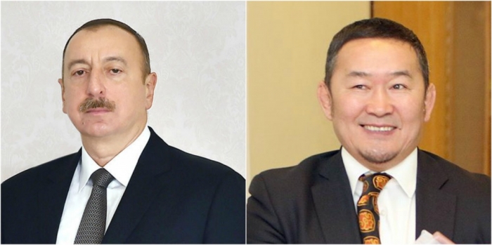 Mongolian president congratulates President Ilham Aliyev on his birthday