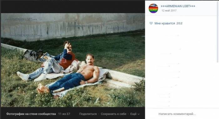 Monte Melkonyan homoseksual olub - Ermənilər etiraf etdi (FOTO)