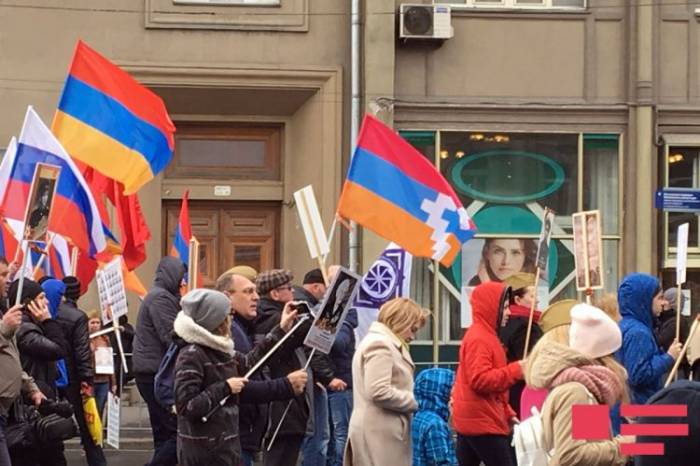 Moskvada ermənilərlə azərbaycanlılar arasında dava - FOTOLAR