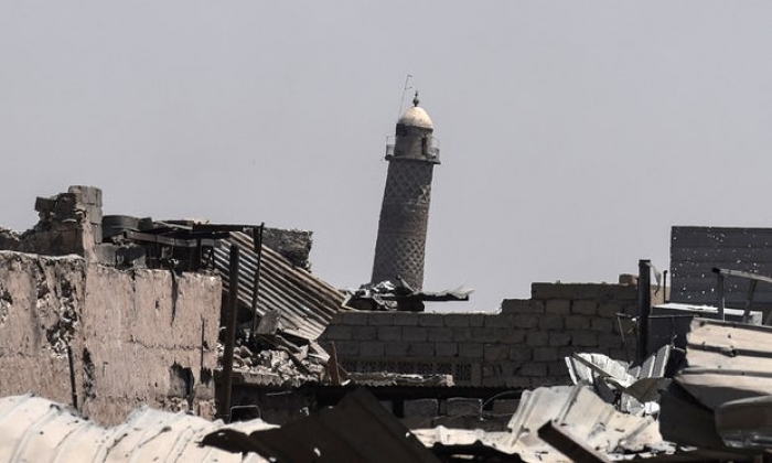 Islamic State blows up historic Mosul mosque where it declared 'caliphate'