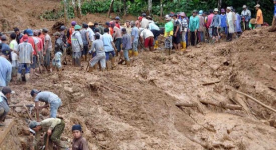 91 missing from landslide that buries buildings in China