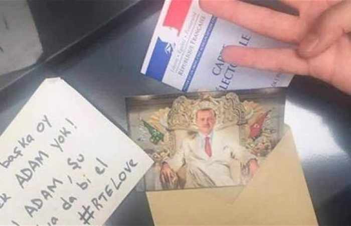 Erdogan’s name emerges from ballots in French presidential elections
