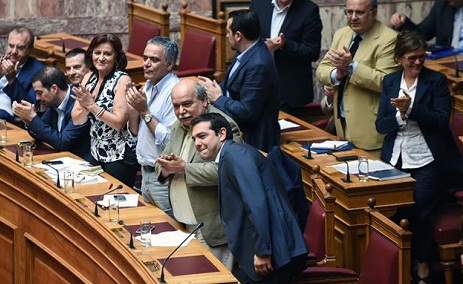 New Greek ministers sworn in after Tsipras` cabinet reshuffle