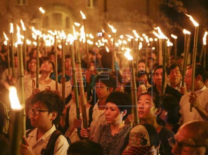 Nagasaki pide apoyar la prohibición de armas atómicas tras 72 años del bombardeo