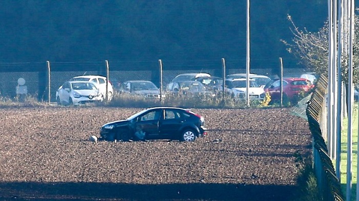 Schüsse vor belgischer Kaserne