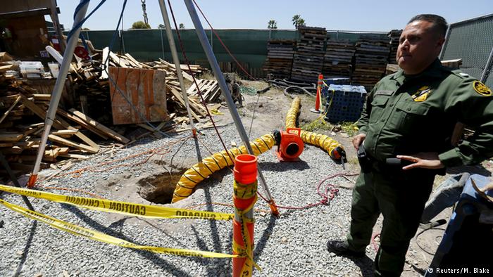 Narcotics seized in US-Mexico tunnel bust