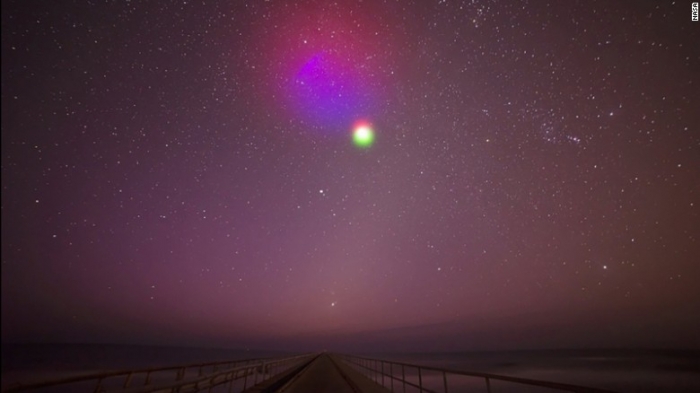 NASA launching colorful clouds over the East Coast