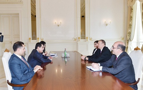 President Ilham Aliyev and his spouse Mehriban Aliyeva received UN High-Representative for Alliance of Civilizations 