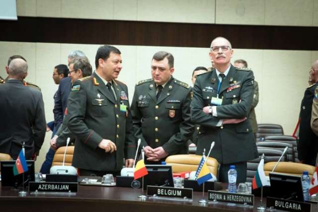 Chief of General Staff of Azerbaijani Armed Forces attends NATO meetings
