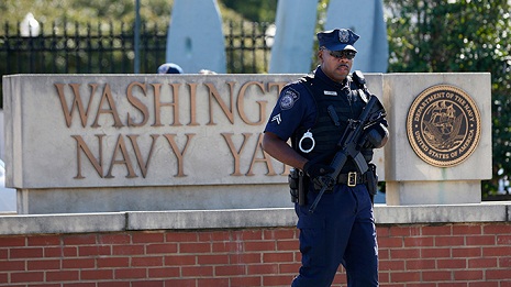 Washington Navy Yard on lockdown after shooting reported inside - media