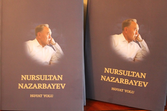 Azərbaycanda Nazarbayev haqqında kitab nəşr olunub