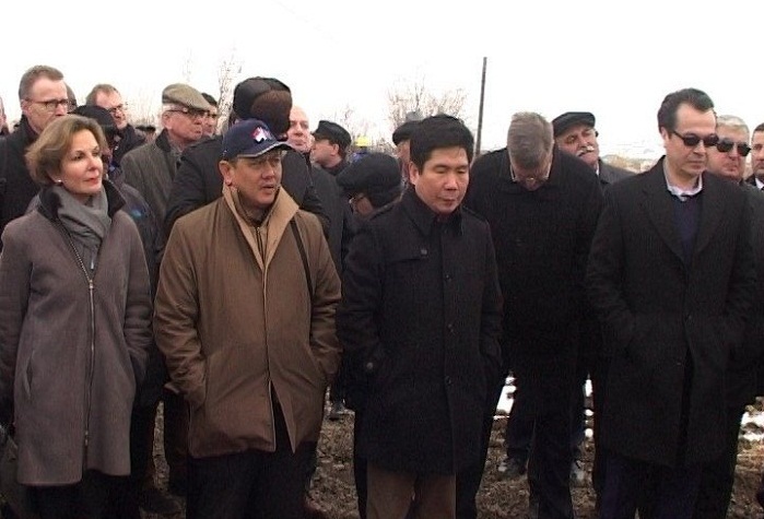 Foreign ambassadors, heads of int`l organizations visit Jojug Marjanli village 