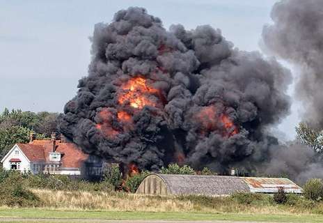Air show crash: Police say 11 people are `highly likely to be dead`