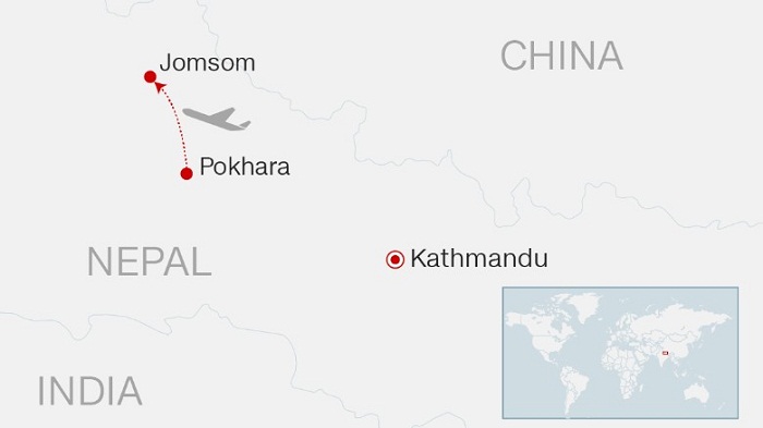 Aircraft crashes in Nepal