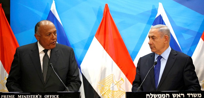 Un ministro de Exteriores egipcio visita Israel por primera vez en una década