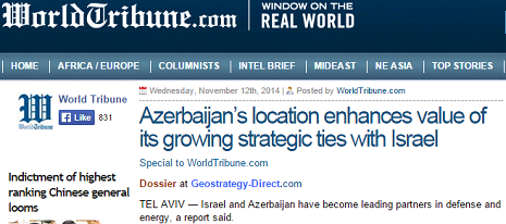 Israel, Azerbaijan become leading partners in defense and energy