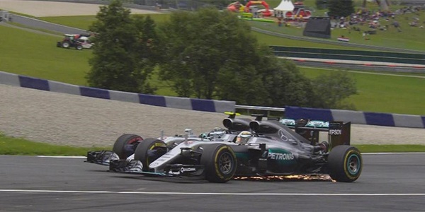 F1: Lewis Hamilton éjecte Rosberg du triplé au GP d`Autriche