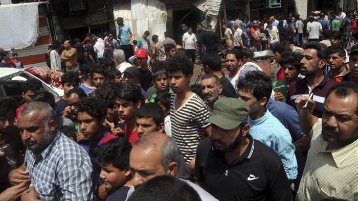 64 muertos en un atentado cerca de un mercado en Bagdad