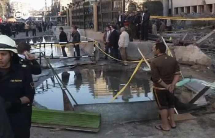 Bomb wounds at least 16 near police training center in Nile delta
