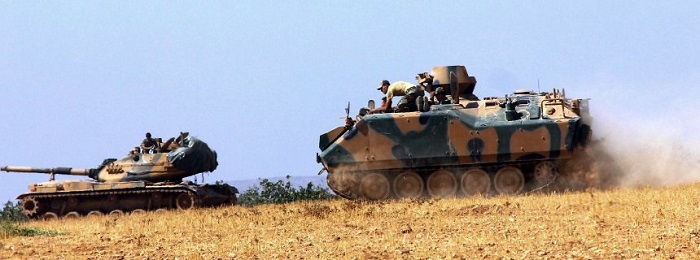 Kampf gegen den IS: Türkei startet Militäroffensive in Nordsyrien