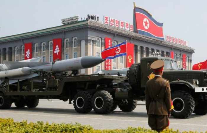 N Korea missile launch fails day after military parade

