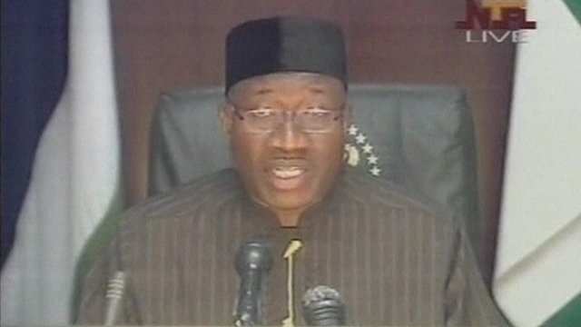 Nigerias president declares emergency 