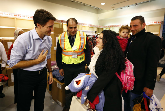 Canada: 163 réfugiés syriens accueillis par Justin Trudeau