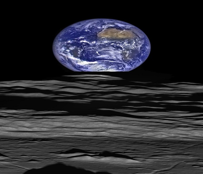 Die Nasa filmte die Erde vom Mond aus und hielt etwas fest, das nie zuvor gesehen wurde