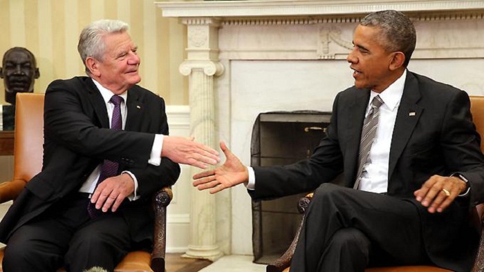 Gauck fordert mehr US-Engagement