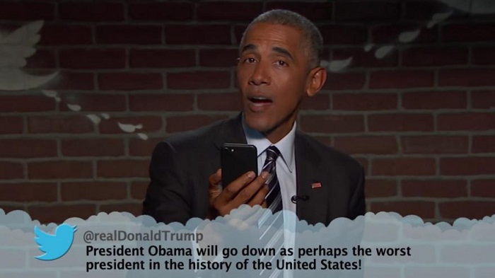 Obama se moque des tweets de Trump - VIDEO