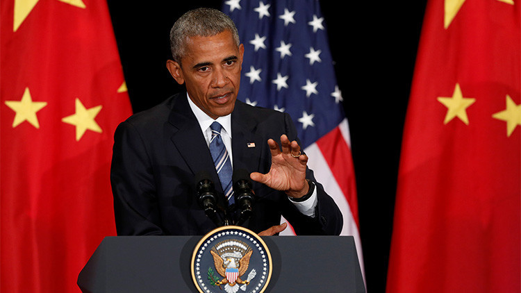 Obama advierte a China que no puede “ir por ahí sacando músculo“