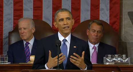 State of the Union 2015: Obama Declares `Shadow of Crisis Has Passed`