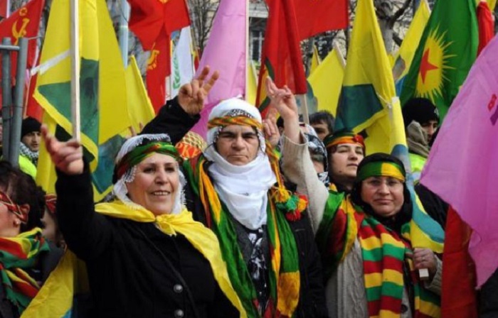 Manifestation kurde du PKK à Strasbourg