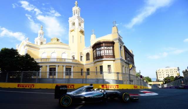 Off-Track Activities – Azerbaijan Grand Prix in Baku