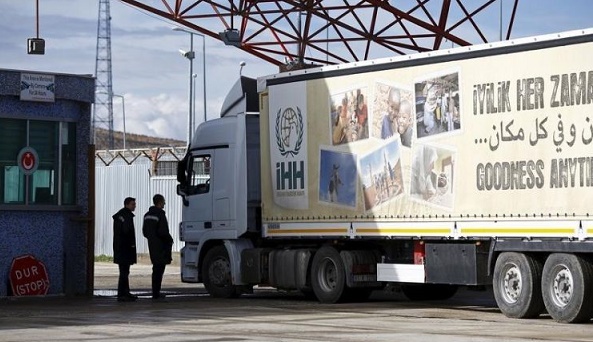 La Turquie envoie une aide à la ville syrienne de Jarablous