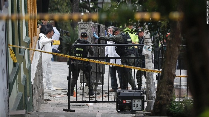 Treinta heridos y ningún muerto, saldo final de atentado terrorista en Bogotá
