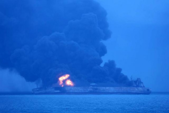 Stricken Iranian oil tanker drifts into Japan's economic zone: coast guard